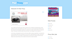 Desktop Screenshot of peerproxy.com